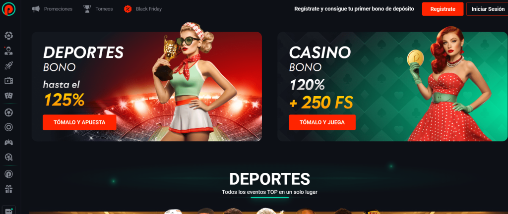 agina-principal de pin up casino