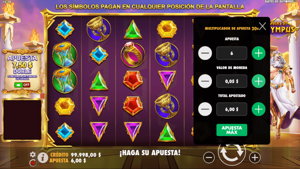 como jugar gratis a gates of olympus